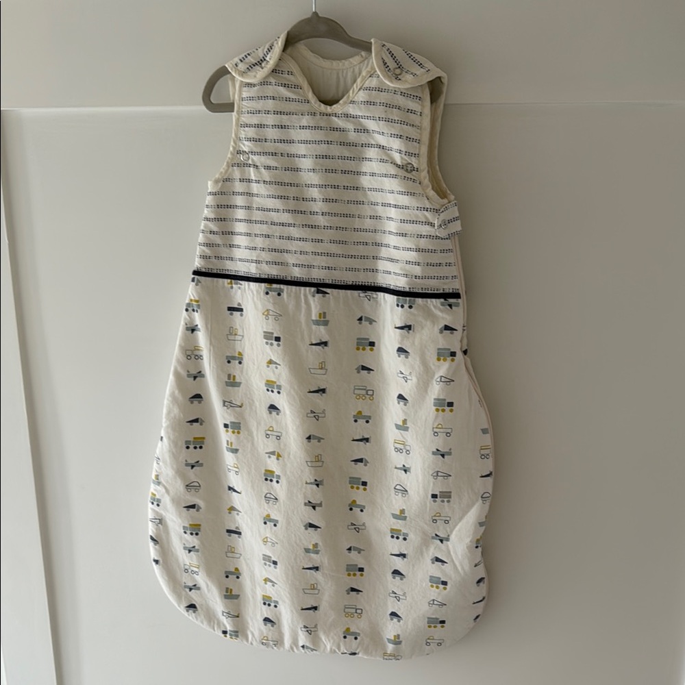 White and Blue Sleep Sack Rush Hour